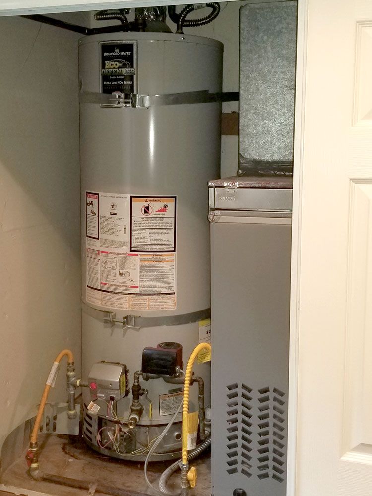 Hillsborough, CA – Install AO Smith 50 gallon standard water heater