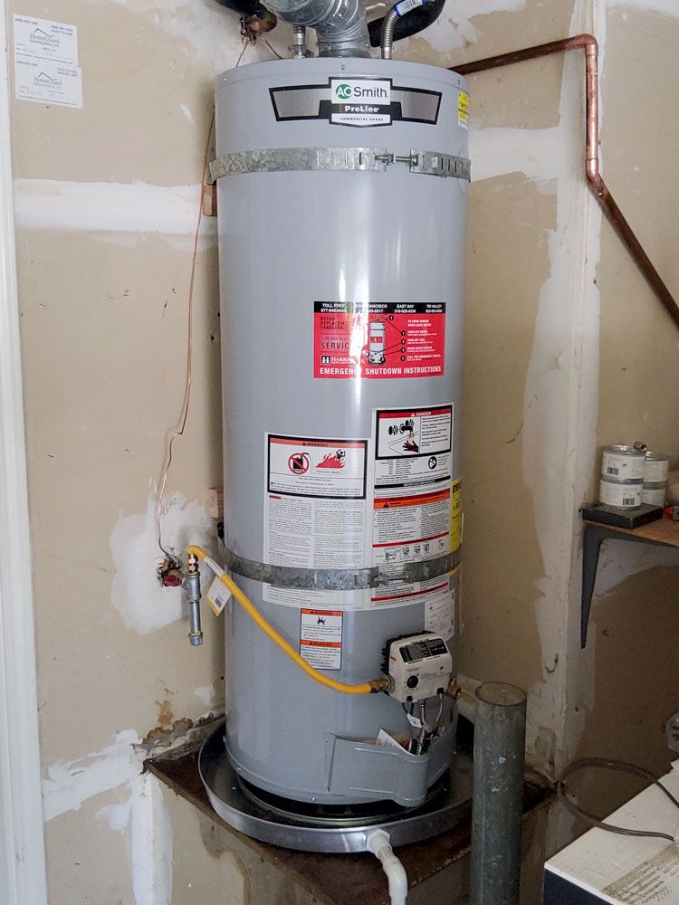 After<br/> Union City, CA<br/>Install AO Smith 50 gallon standard water heater