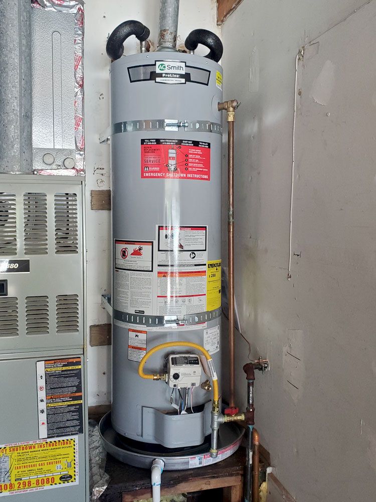  San Jose, CA<br/>Install AO Smith 40 gallon standard water heater